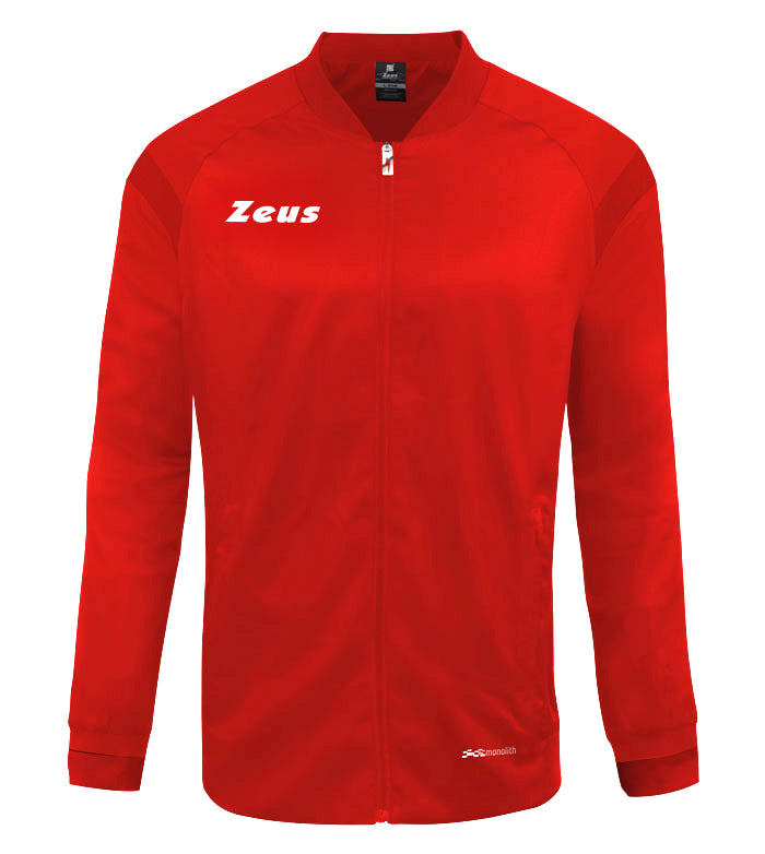 Тренувальна кофта на блискавці Zeus GIACCA MICRO MONOLITH ROSSO