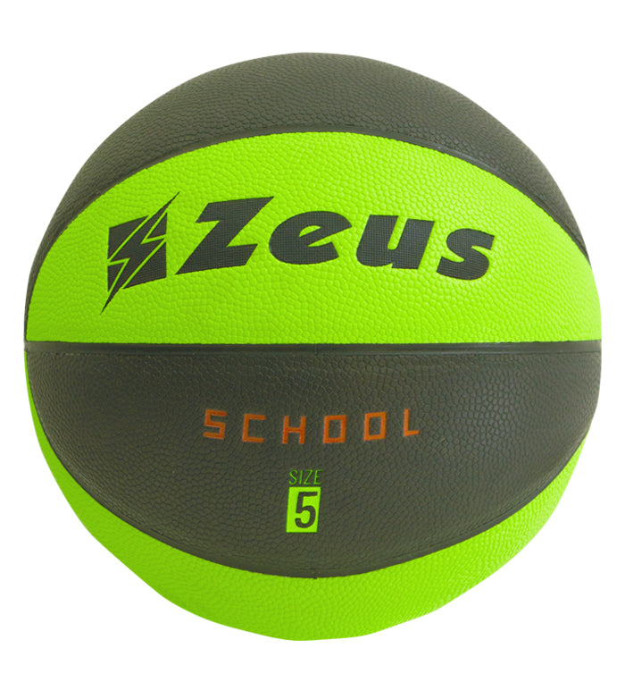 Баскетбольніий м'яч Zeus PALLONE BASKET SCHOOL NE/VF