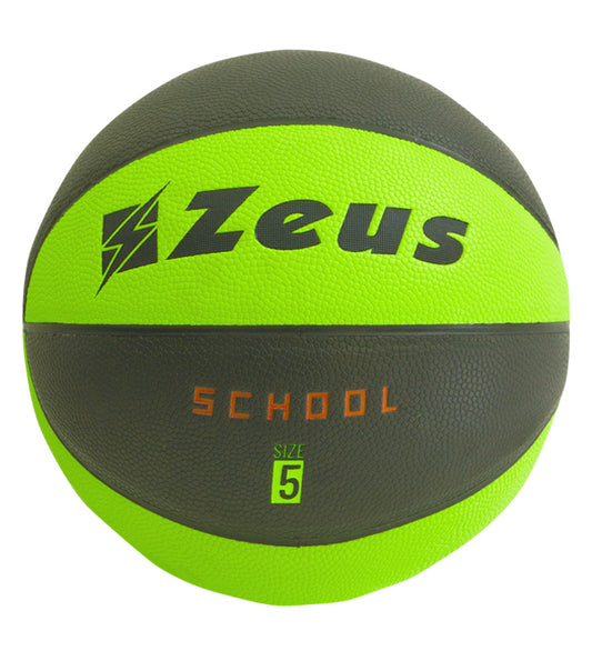 Баскетбольніий м'яч Zeus PALLONE BASKET SCHOOL NE/VF