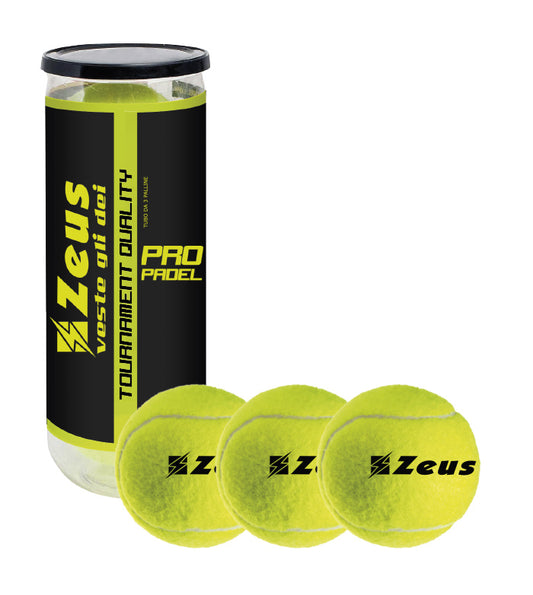 М’ячі для паделу Zeus PALLINE PRO PADEL 3PZ