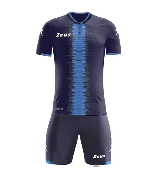 Комплект футбольної форми Zeus (футболка та шорти) KIT PERSEO BL/RO