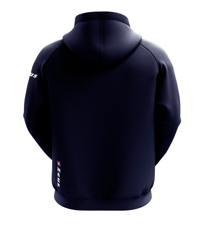Тренувальна худі Zeus FELPA ULTRA C/ZIP BLU