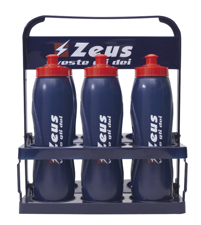 Набір футбольних командних пляшок для води (6 шт.) Zeus KIT CESTELLO + 6 BORRACCE