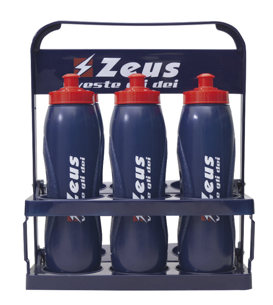 Набір футбольних командних пляшок для води (6 шт.) Zeus KIT CESTELLO + 6 BORRACCE