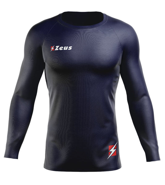 Термофутболка з довгим рукавом Zeus MAGLIA FISIKO M/L BLU