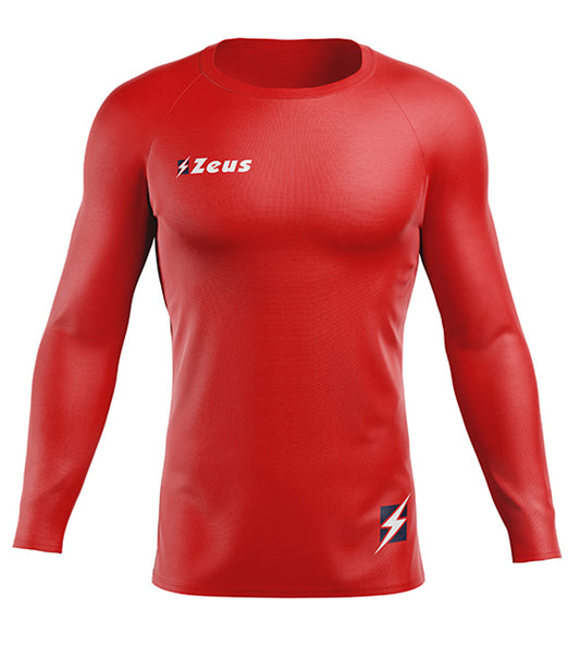 Термофутболка з довгим рукавом Zeus MAGLIA FISIKO M/L ROSSO
