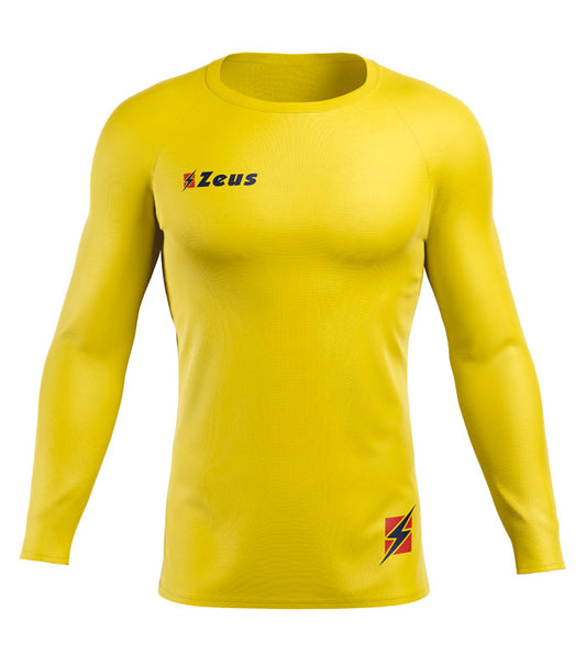 Термофутболка з довгим рукавом Zeus MAGLIA FISIKO M/L GIALL