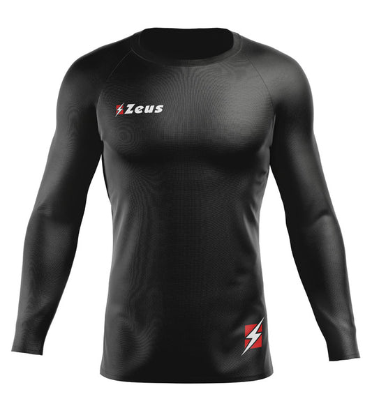 Термофутболка з довгим рукавом Zeus MAGLIA FISIKO M/L NERO