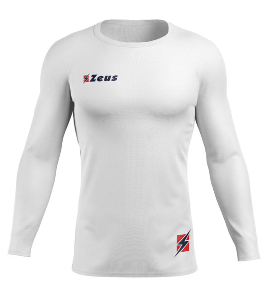 Термофутболка з довгим рукавом Zeus MAGLIA FISIKO M/L BIANC
