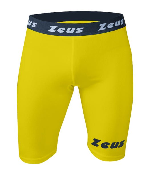 Футбольні компресійні шорти Zeus BERMUDA ELASTIC PRO GIALL