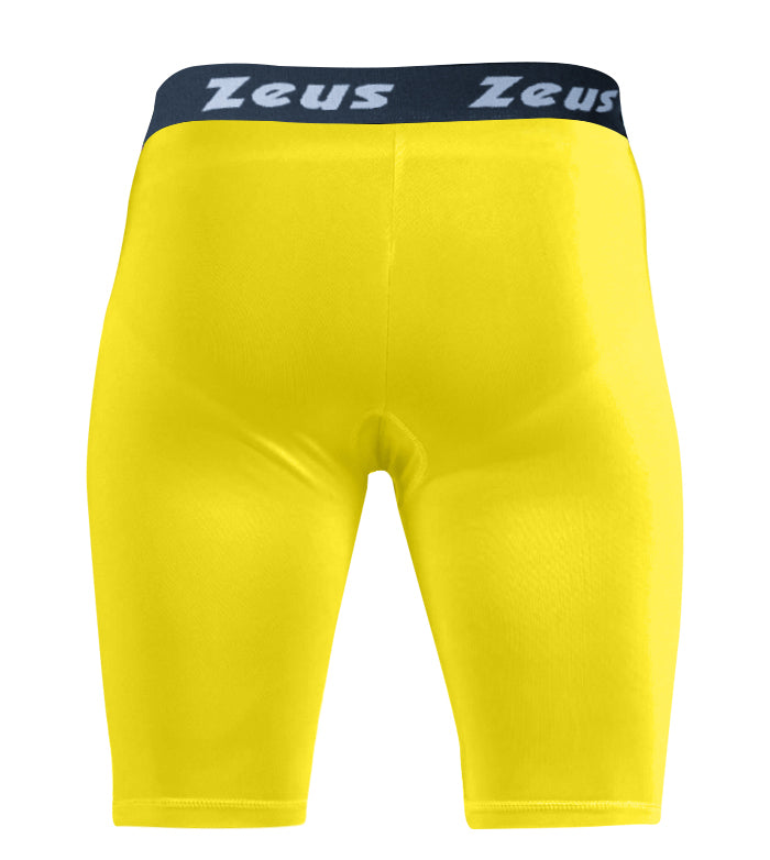Футбольні компресійні шорти Zeus BERMUDA ELASTIC PRO GIALL