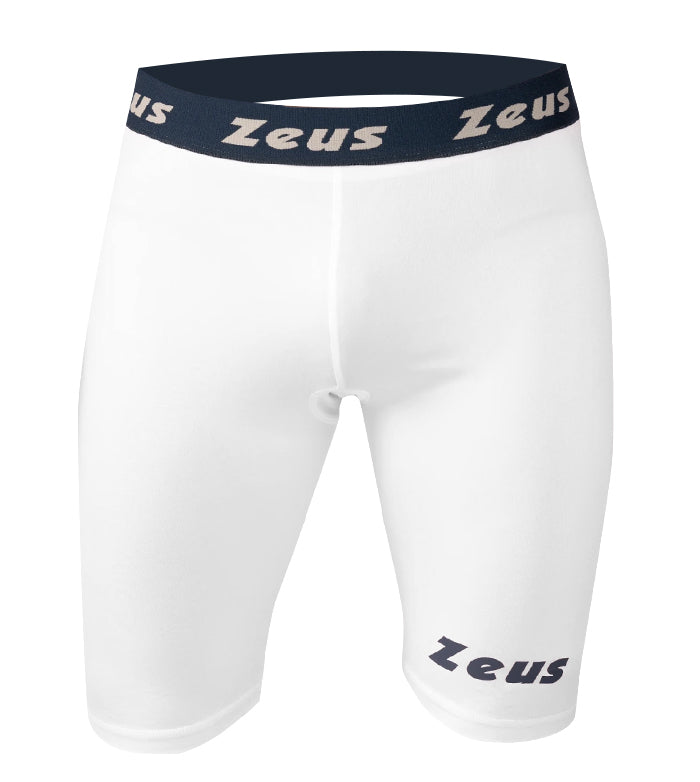 Футбольні компресійні шорти Zeus BERMUDA ELASTIC PRO BIANC