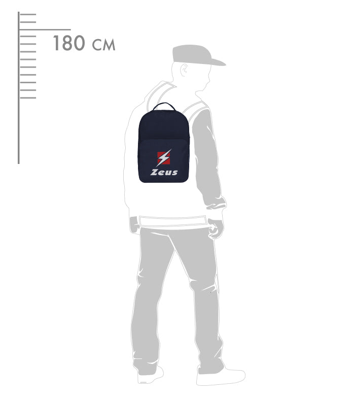 Спортивний рюкзак Zeus ZAINO SOFT BLU