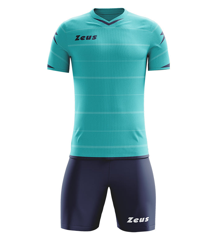 Комплект футбольної форми Zeus (футболка та шорти) KIT OMEGA AQ/BL
