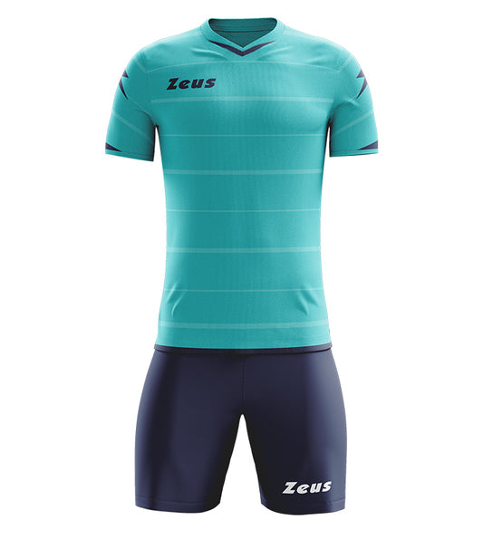 Комплект футбольної форми Zeus (футболка та шорти) KIT OMEGA AQ/BL