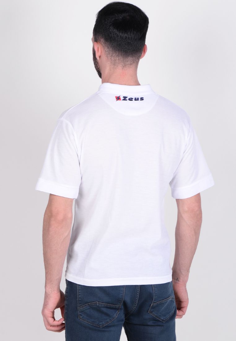 Поло Zeus POLO BASIC M/C BIANC Z00365