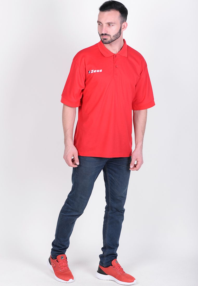 Поло Zeus POLO BASIC M/C ROSSO Z00367