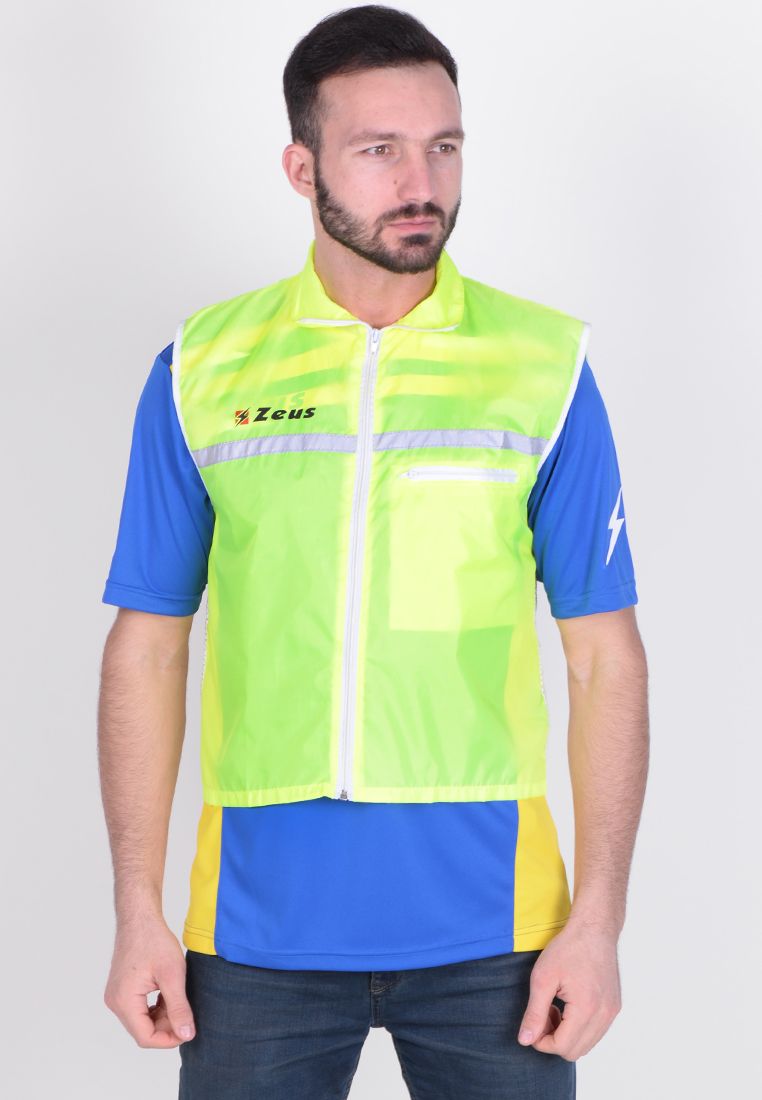 Ветровка для бега (без рукавов) Zeus K-WAY RUNNER SMANICATO FLUO Z00709