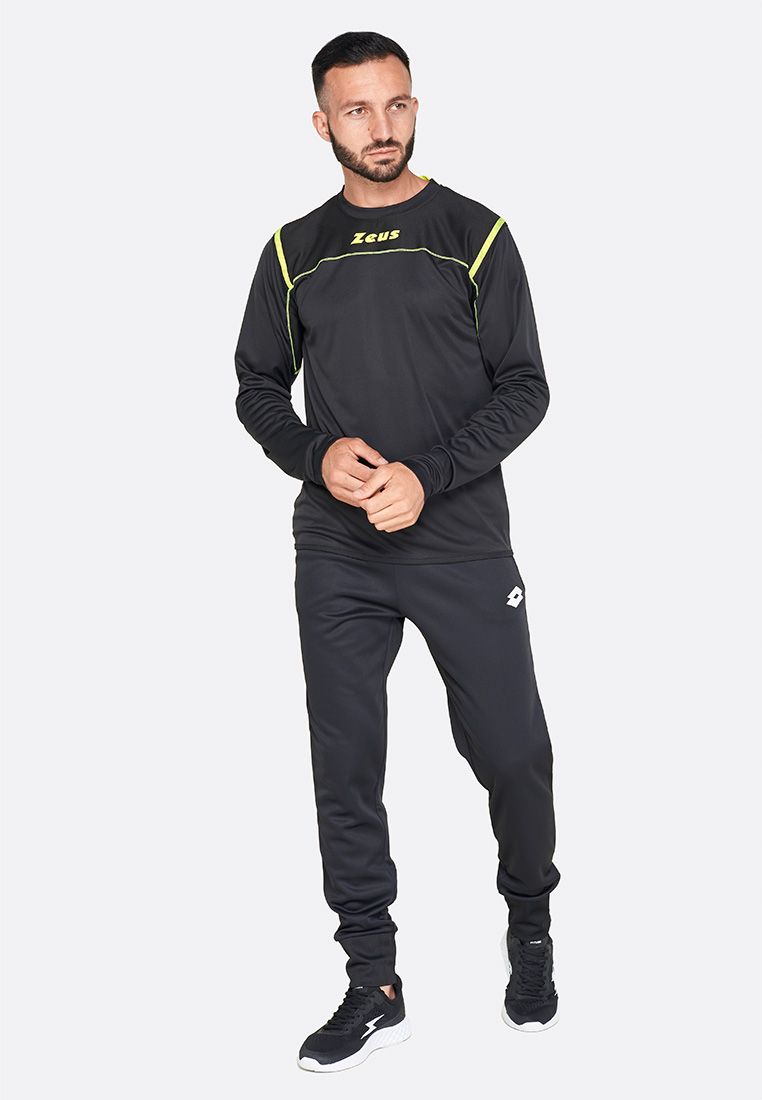Футболка для бега (длинный рукав) Zeus MAGLIA MARATHON NE/GI Z00713