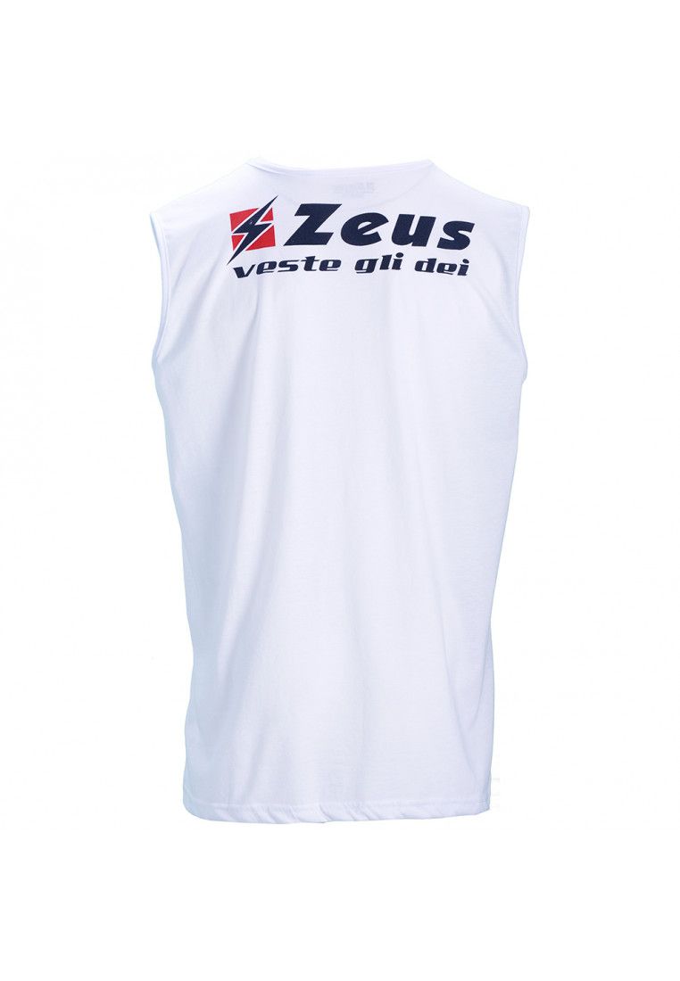 Футболка (без рукавов) Zeus MAGLIA CLIZIA SMANICATA BIANC Z00732