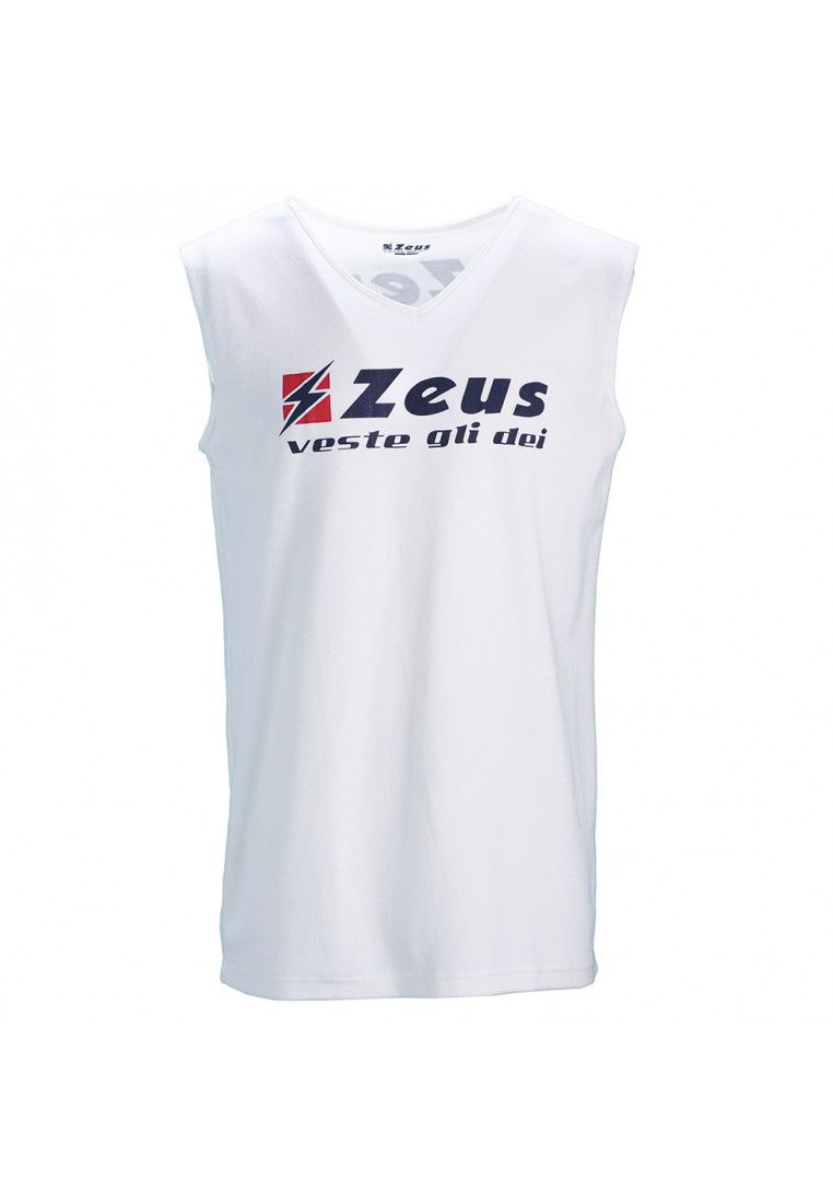 Футболка (без рукавов) Zeus MAGLIA DUAL SMANICATA BIANC Z00862
