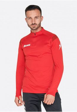 Спортивная кофта Zeus FELPA TRAIN MONOLITH ROSSO Z01327