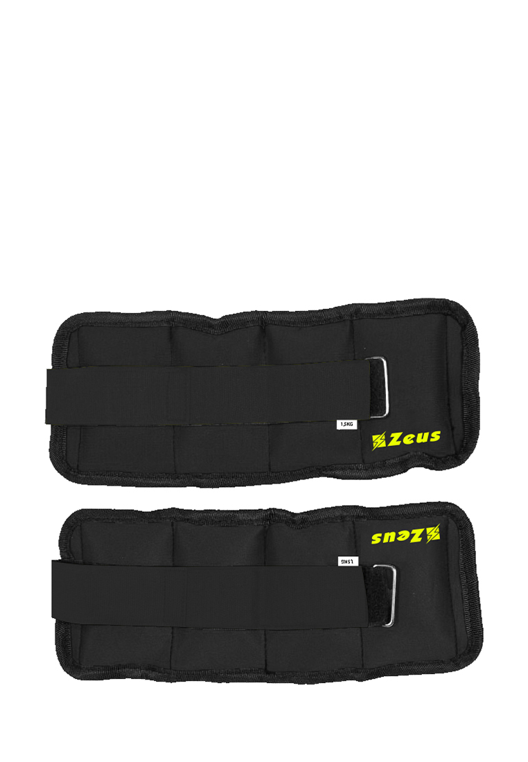 Утяжелители для ног Zeus CAVIGLIERA/POLSIERA 1,5KG x 2 NERO (Комплект,2 штуки) Z01512