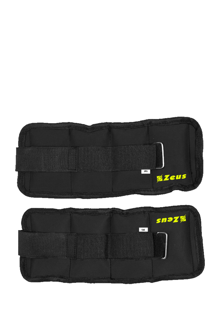 Утяжелители для ног Zeus CAVIGLIERA/POLSIERA 2KG x 2 NERO (Комплект,2 штуки) Z01581