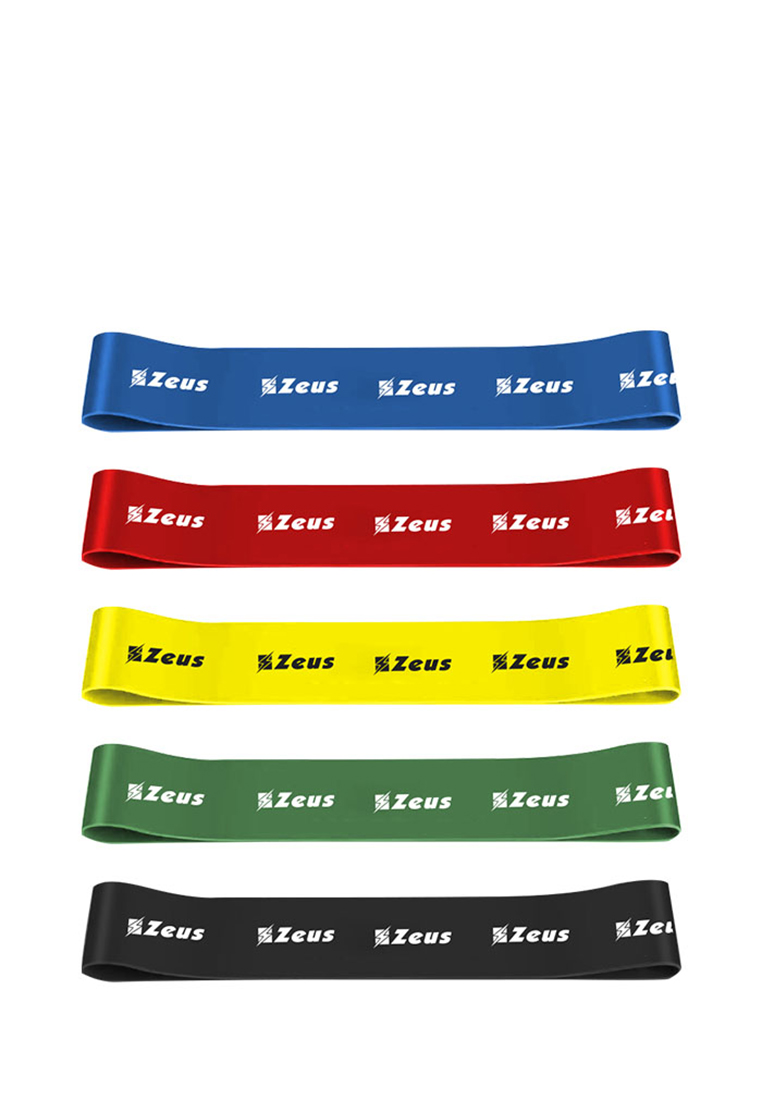 Резинка для фитнеса Zeus SET RESISTANCE LOOP 5 PZ (Комплект,5 штук) Z01583