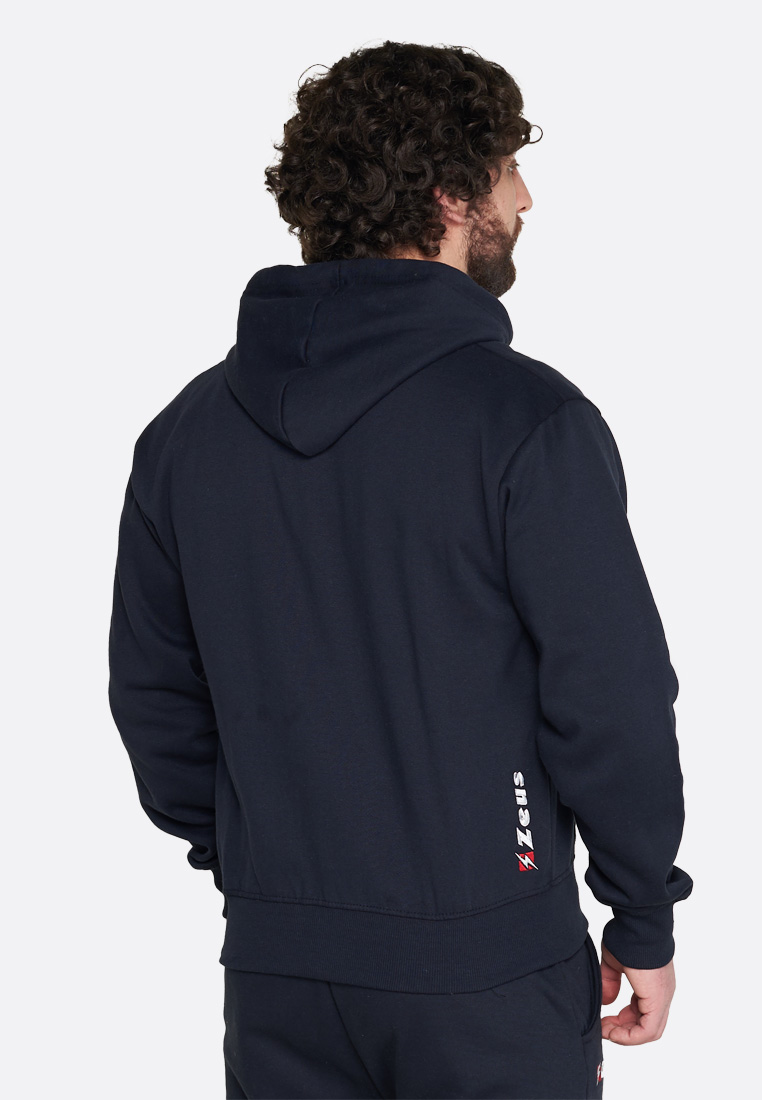 Худи Zeus FELPA ULTRA C/ZIP BLU Z01628