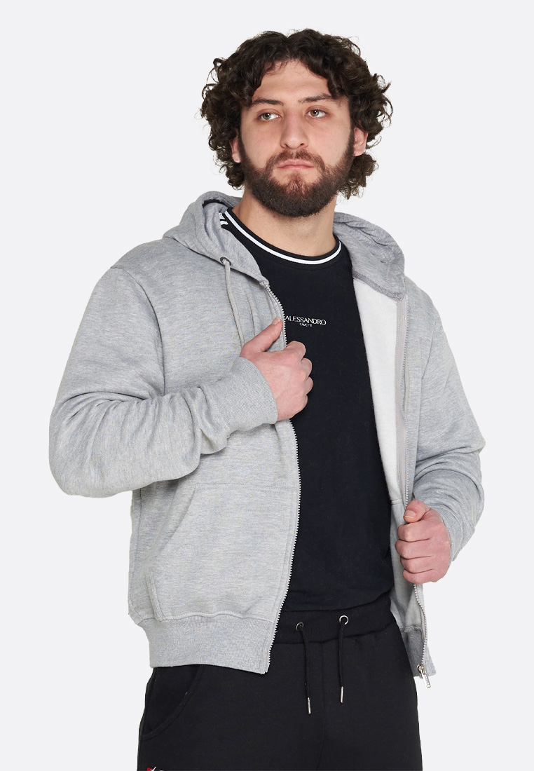 Худи Zeus FELPA ULTRA C/ZIP GRIG Z01629