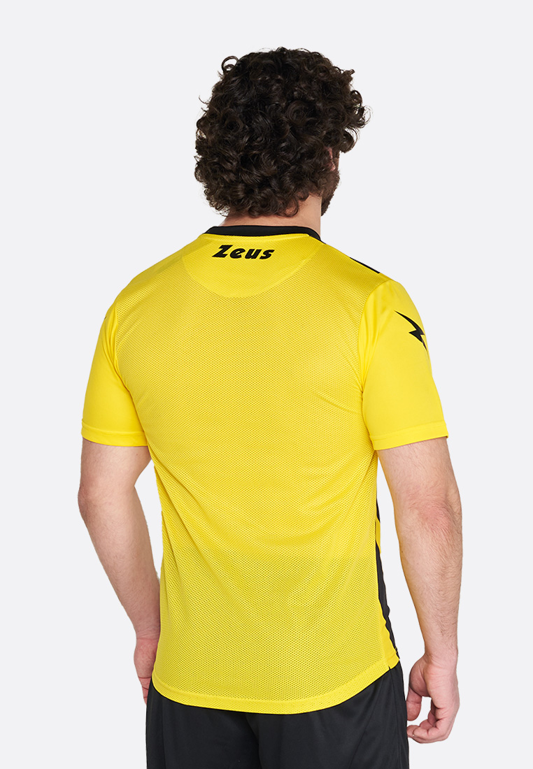 Футболка футбольная Zeus SHIRT ZIP GI/NE Z01691