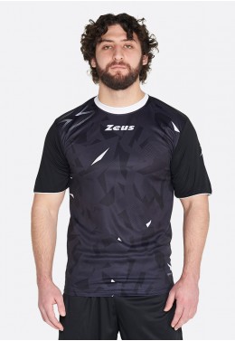 Волейбольная форма (шорты, футболка) Zeus KIT LYBRA DONNA VE/NE Z01022 Футболка футбольная Zeus SHIRT MARMO NE/BI Z01694