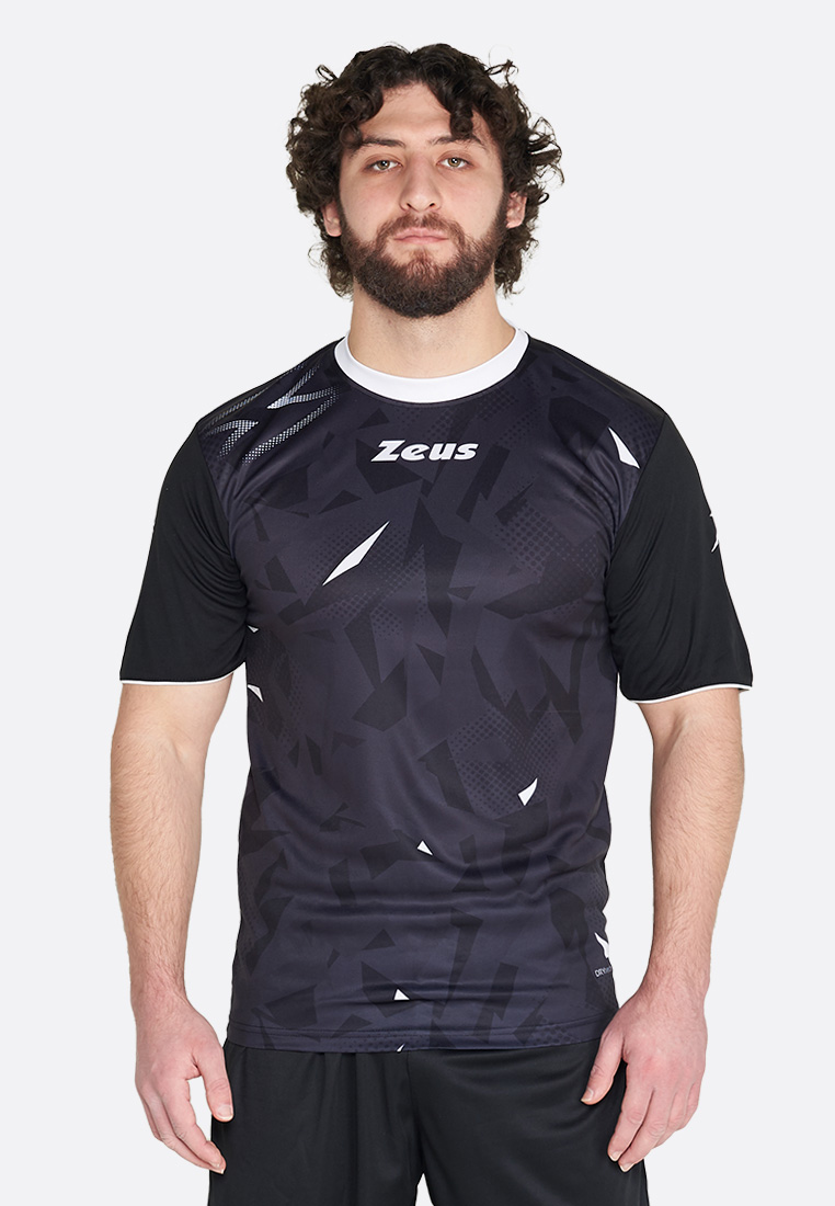 Футболка футбольная Zeus SHIRT MARMO NE/BI Z01694