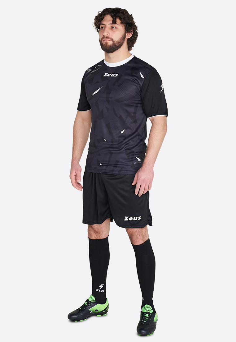 Футболка футбольная Zeus SHIRT MARMO NE/BI Z01694