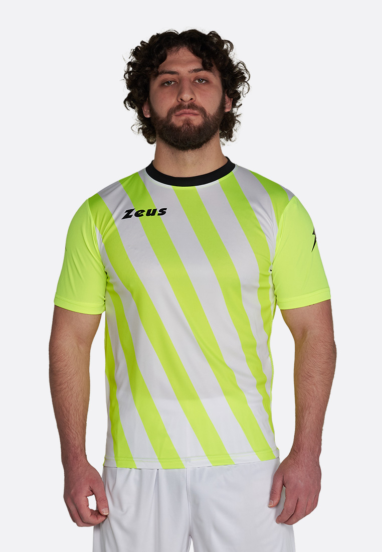 Футболка футбольная Zeus SHIRT ZIP GF/BI Z01696