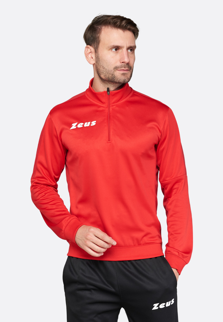 Спортивная кофта Zeus FELPA TRAIN START ROSSO Z01867